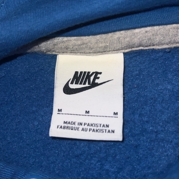 Blue Nike hoodie - Picture 3 of 3